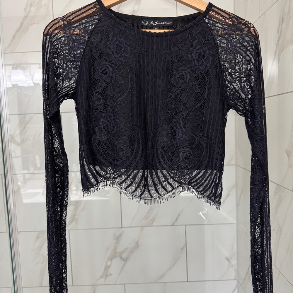 For Love & Lemons Lace Top